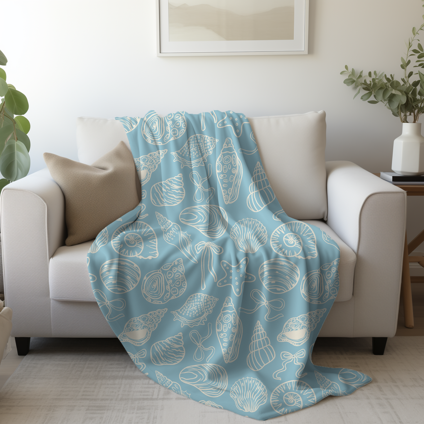 Shell Yeah Throw Blanket