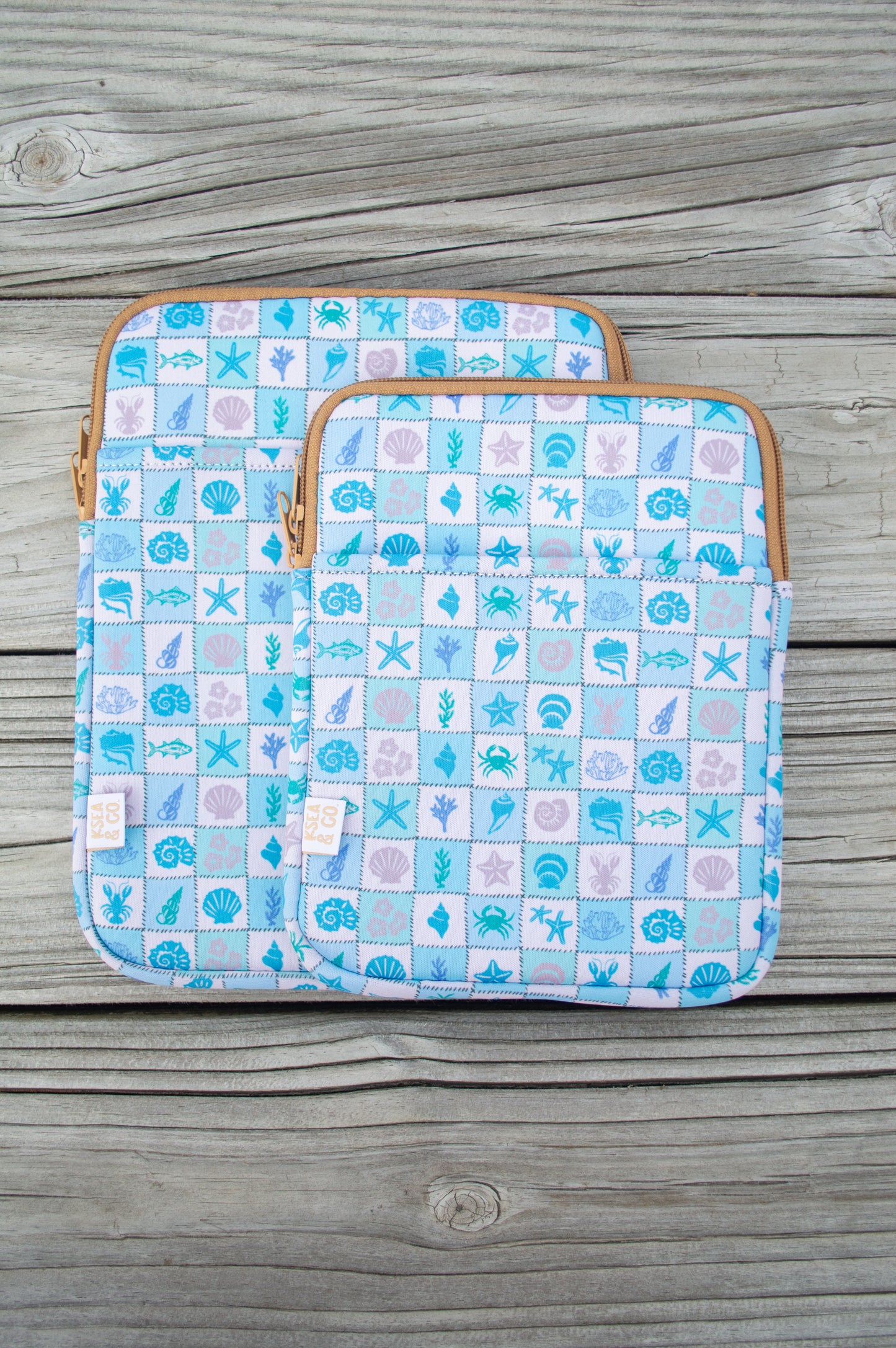 Coastal Quilt Book & Device Sleeves
