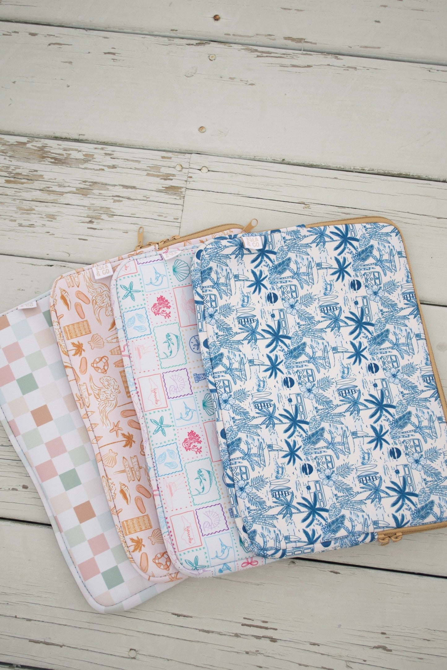 Pastel Checker Laptop Sleeves (13" & 15")