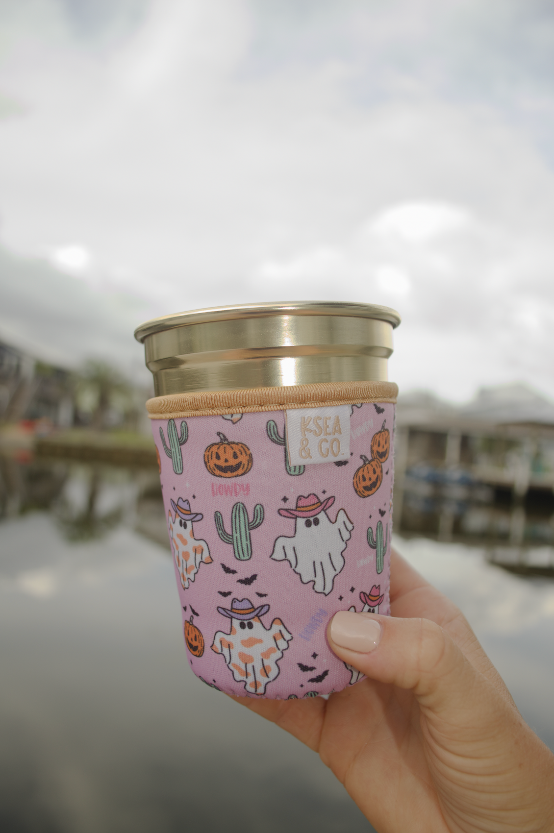 Coastal Cowgirl Iced Coffee Drink Sleeve