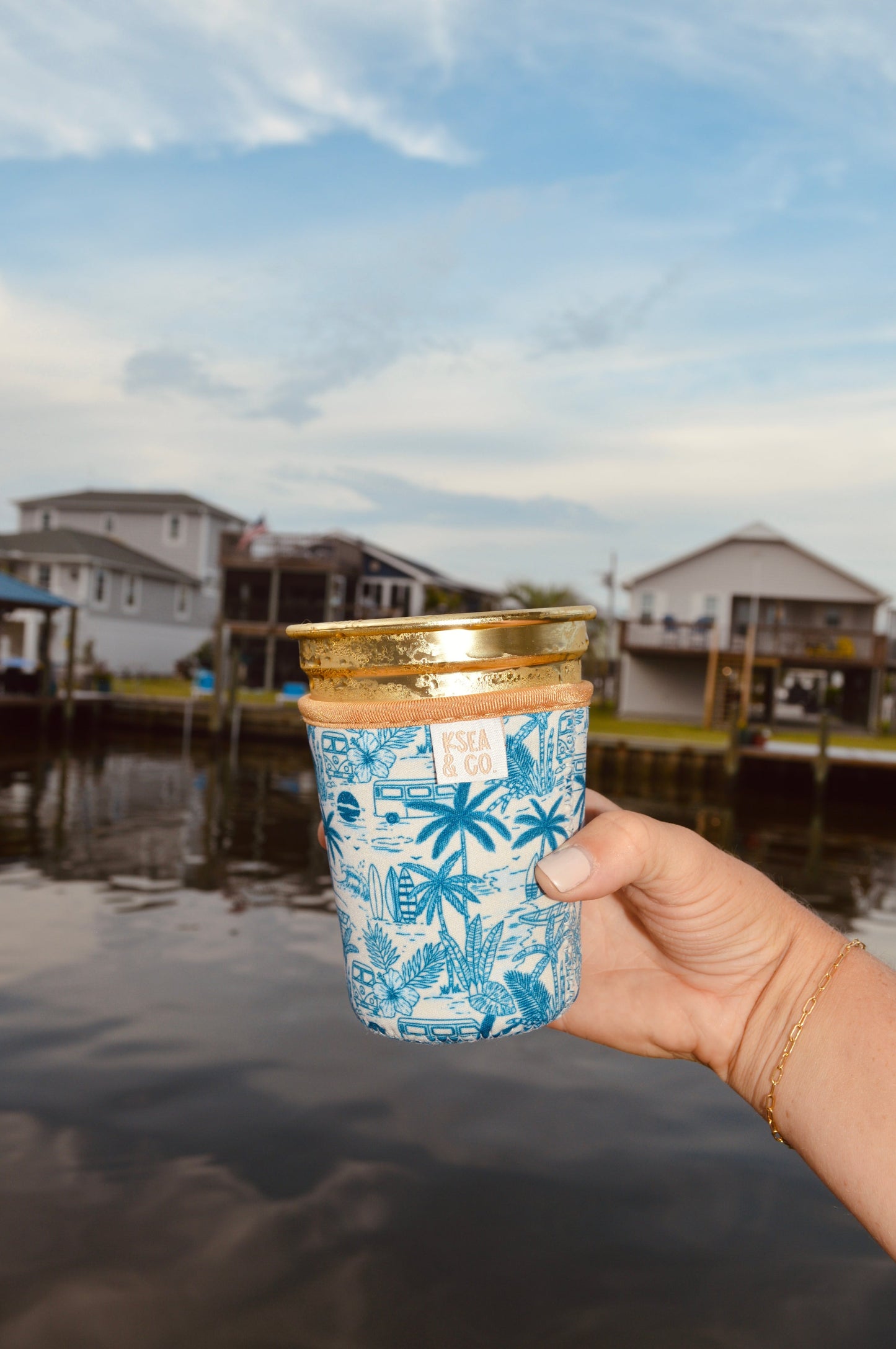 Palm Beach Iced Coffee Drink Sleeve