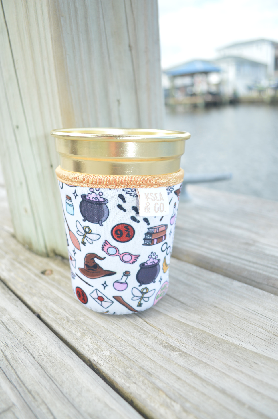 HP Wizard Iced Coffee Drink Sleeve