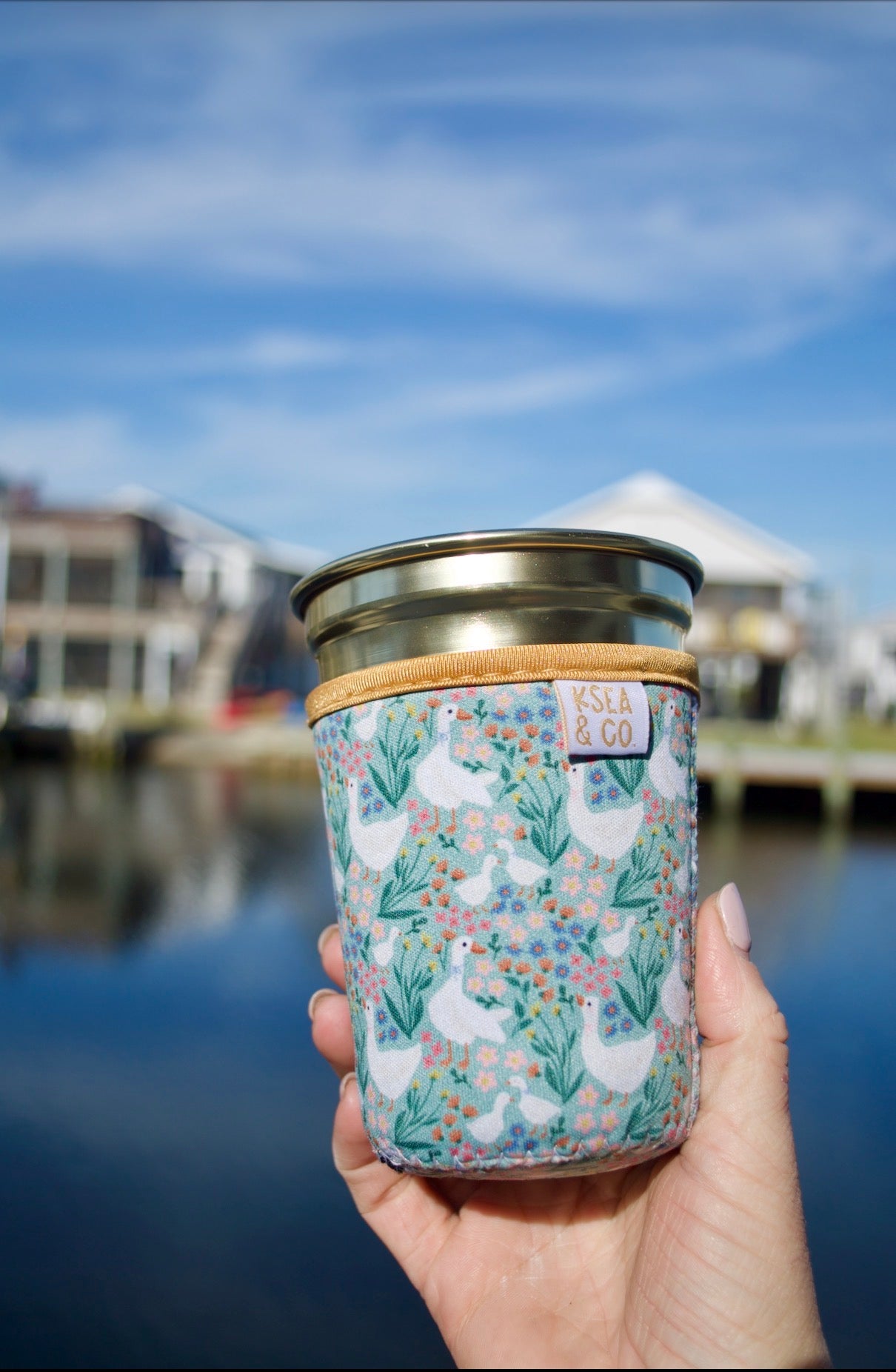 Silly Goose Iced Coffee Drink Sleeve