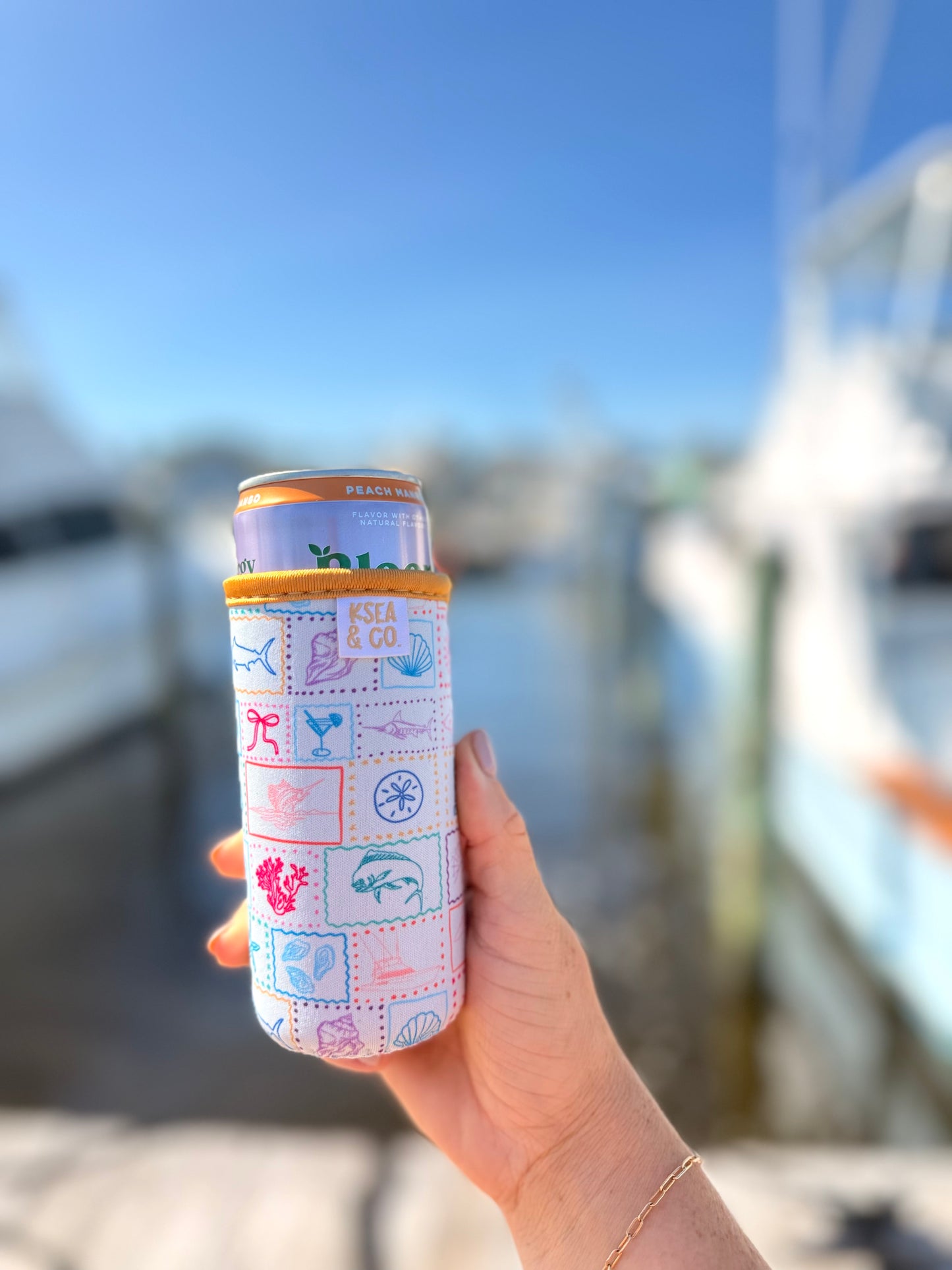 Coastal Chic Can Sleeves (SLIM & REG)