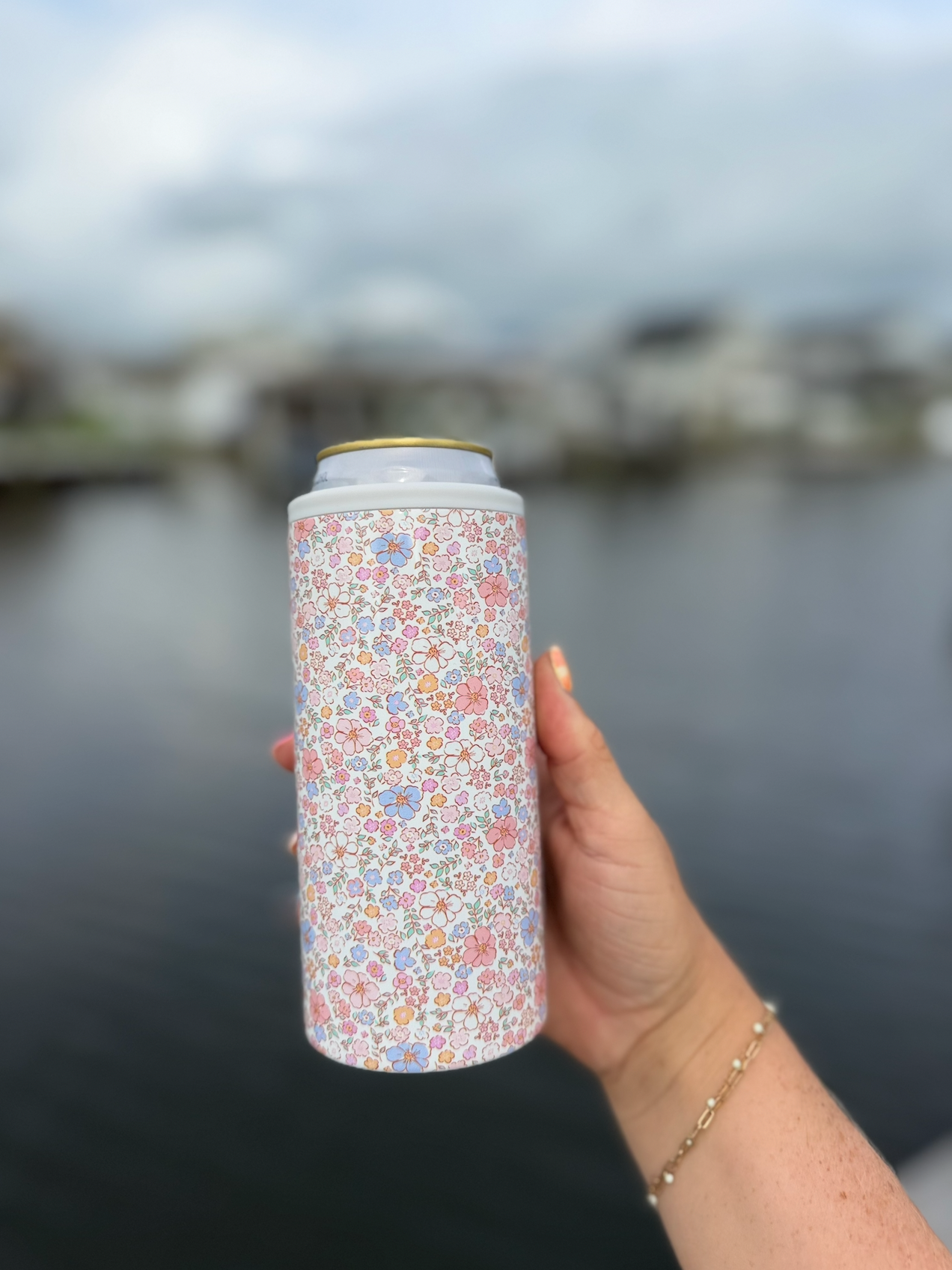 Sweet Peony Can Cooler