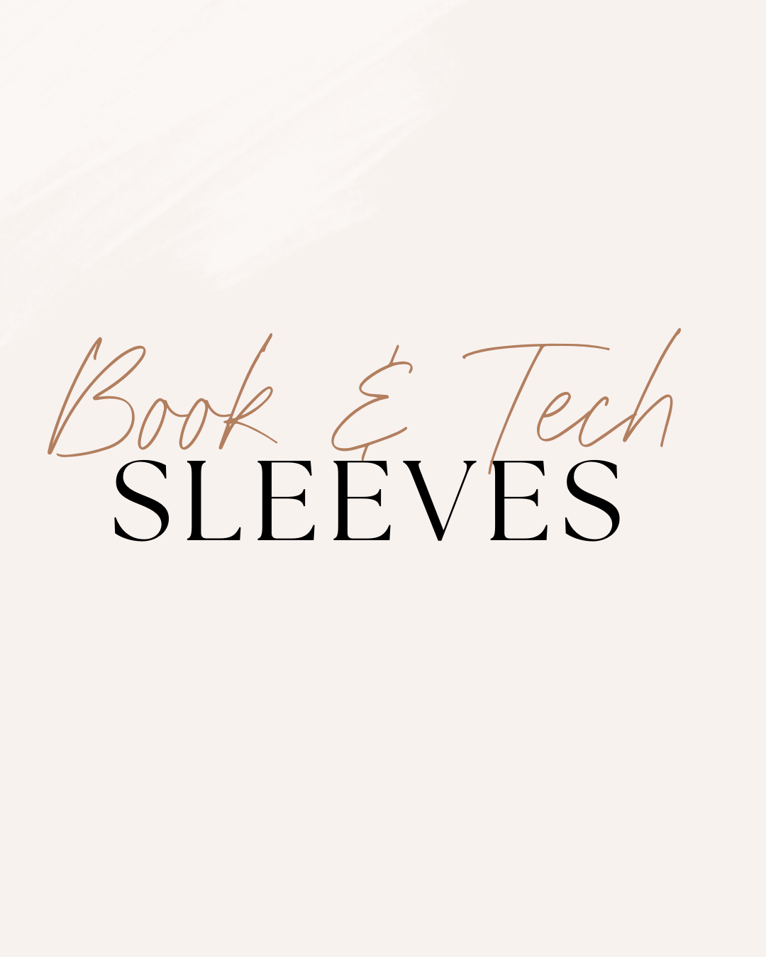 Book & Tech Sleeves