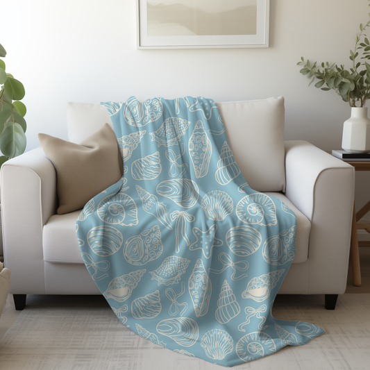 Shell Yeah Throw Blanket