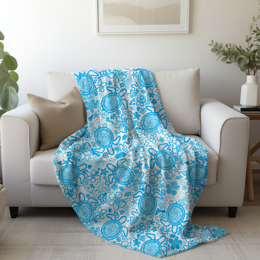 Turtle Cove Throw Blanket