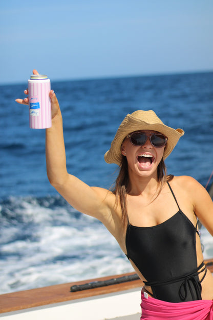 Pink Grand Slam Can Cooler