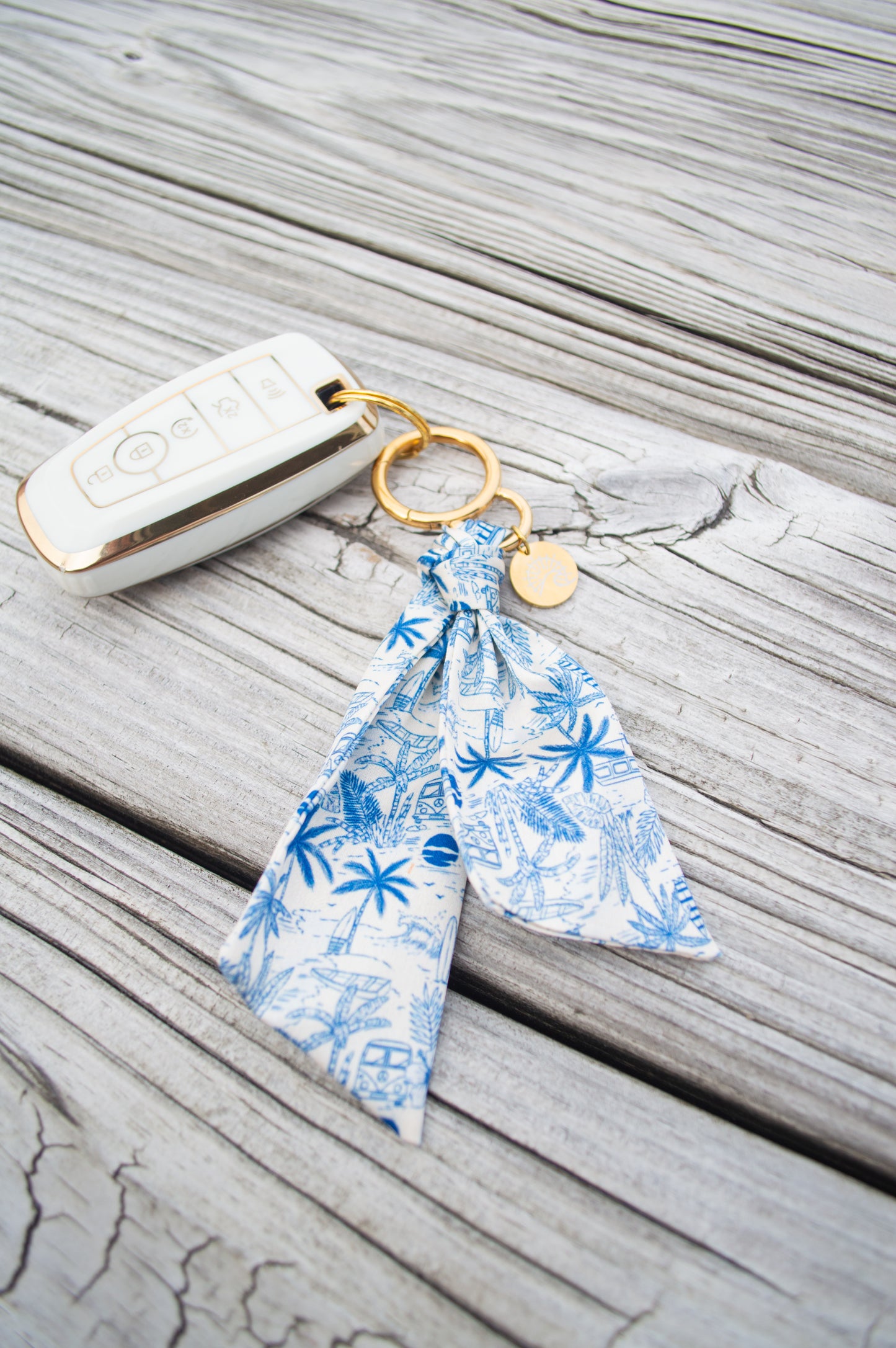Palm Beach Satin Keychain