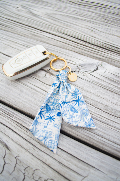 Palm Beach Satin Keychain