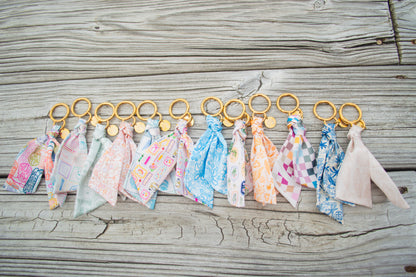Palm Beach Satin Keychain