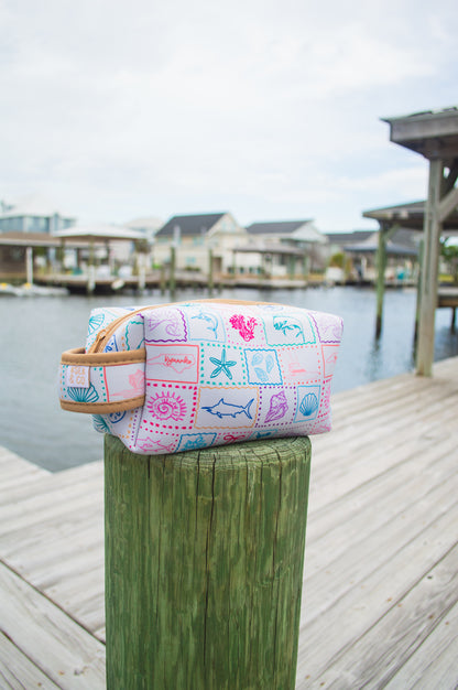 Coastal Chic Cosmetic Pouch