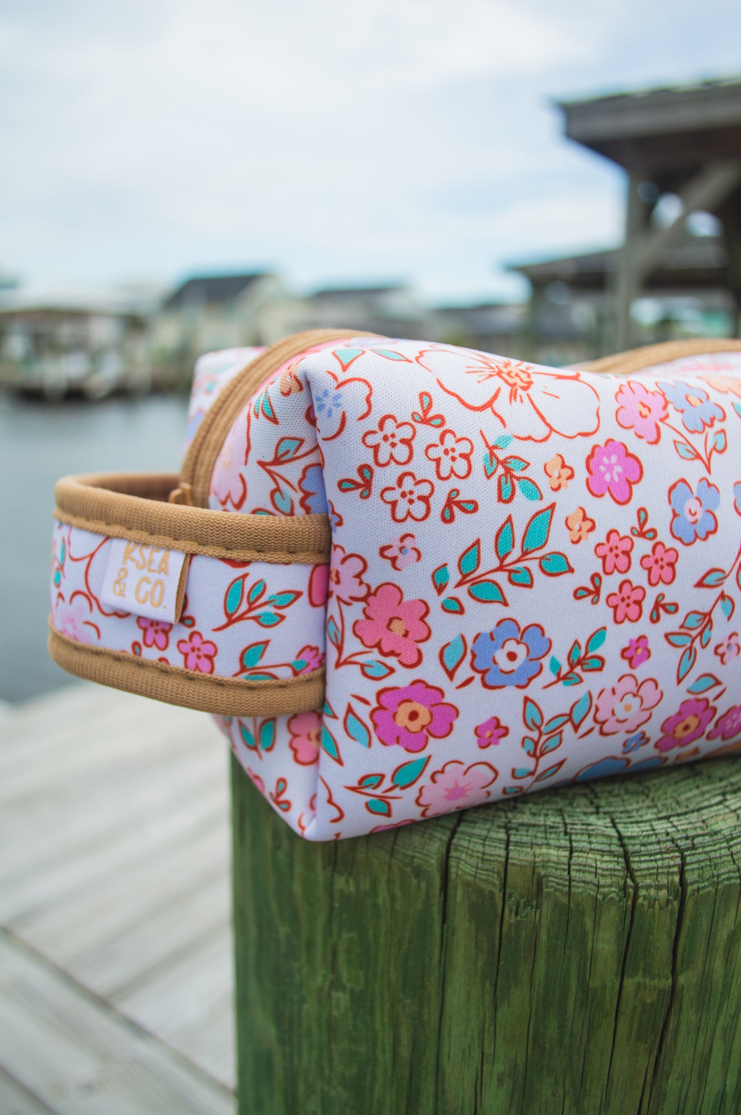Sweet Peony Cosmetic Pouch