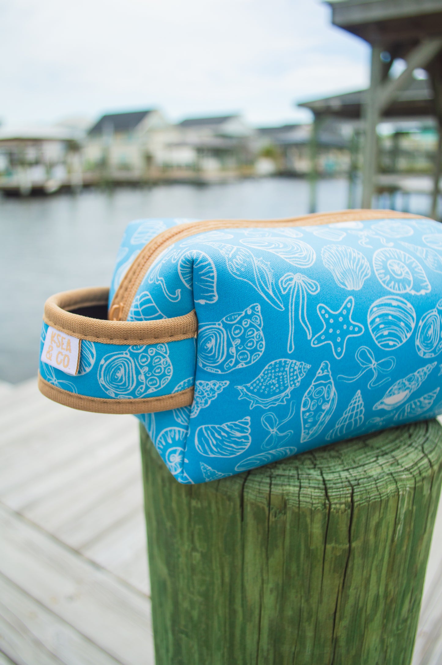 Shell Yeah Cosmetic Pouch