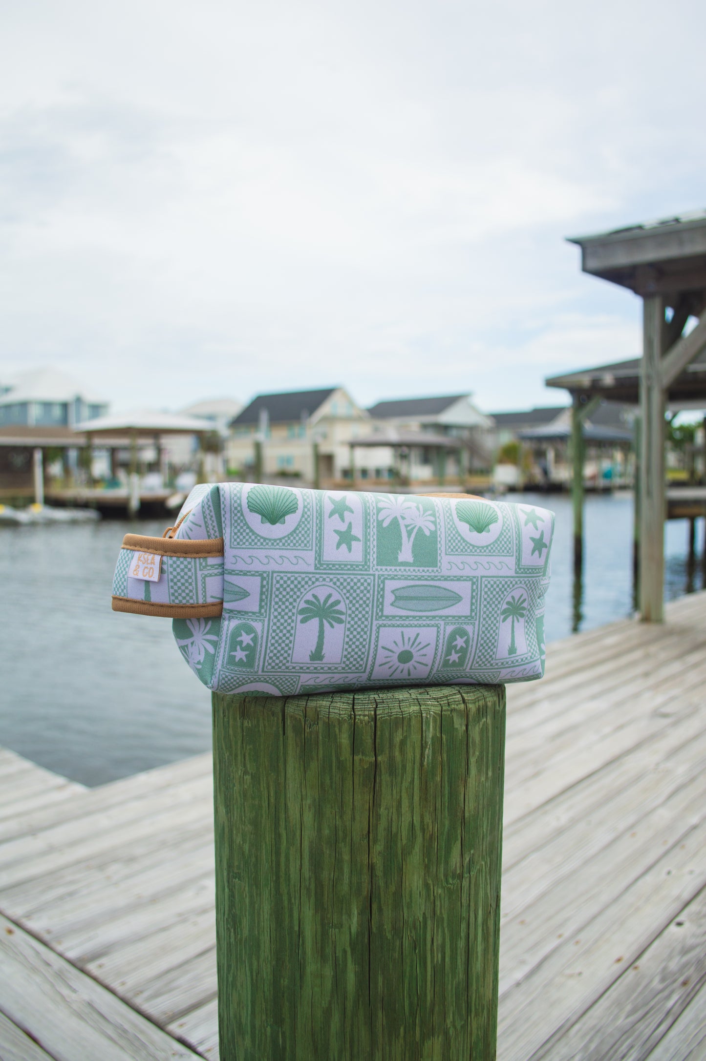 Sage & Sand Cosmetic Pouch