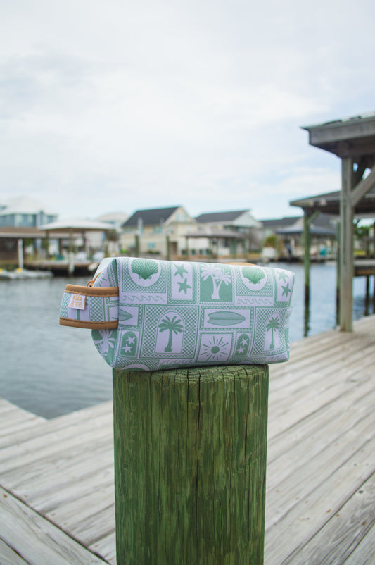Sage & Sand Cosmetic Pouch