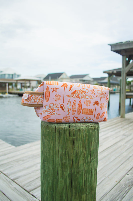 Coastal Sunset Cosmetic Pouch