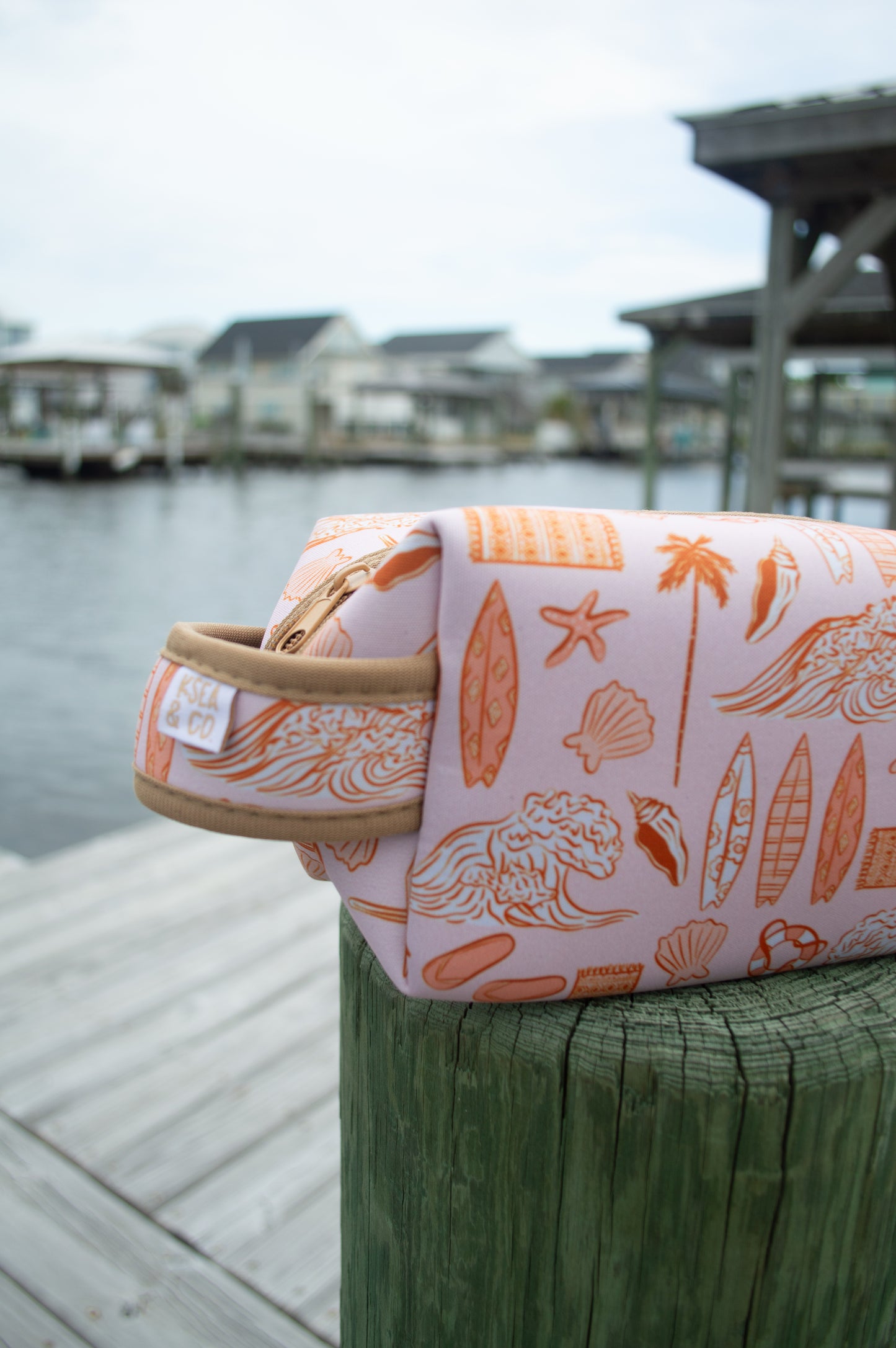Coastal Sunset Cosmetic Pouch