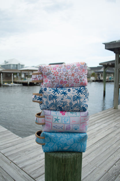 Coastal Chic Cosmetic Pouch