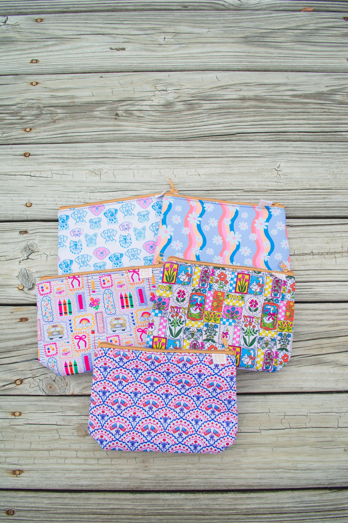 Wheels on the Bus Pouches