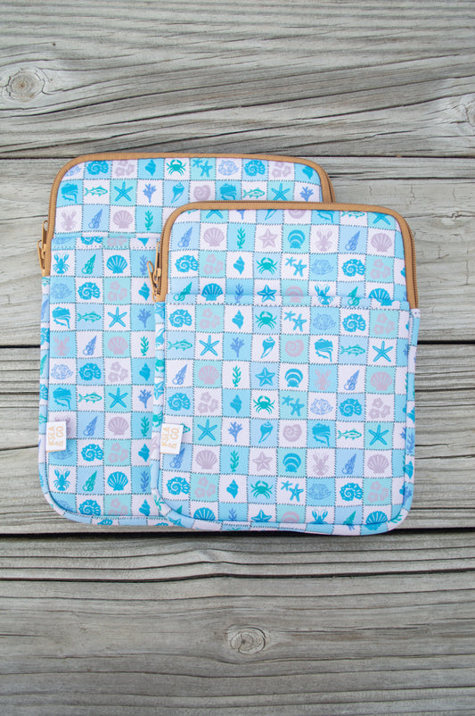 Coastal Quilt Book & Device Sleeves