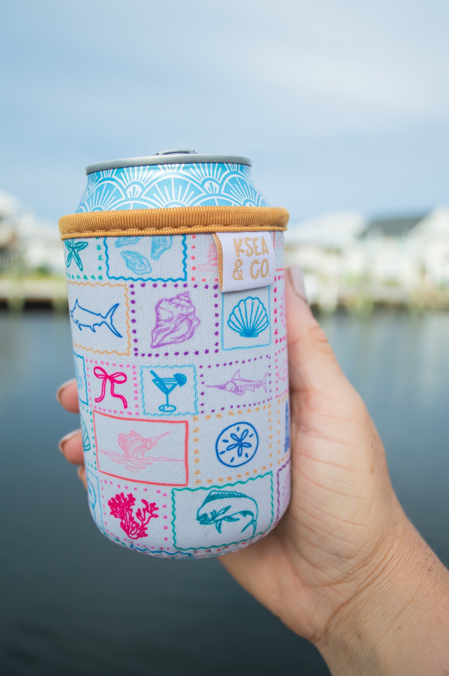 Coastal Chic Can Sleeves (SLIM & REG)