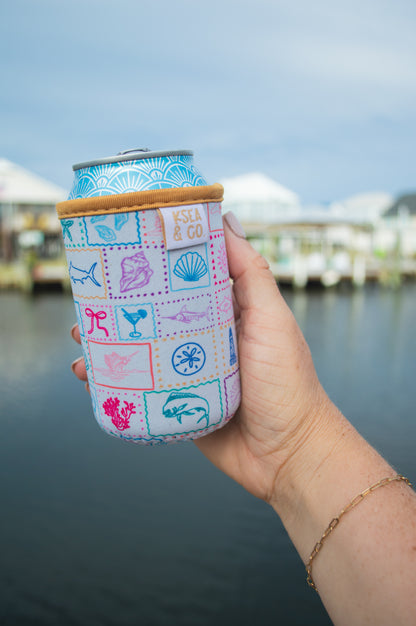 Coastal Chic Can Sleeves (SLIM & REG)