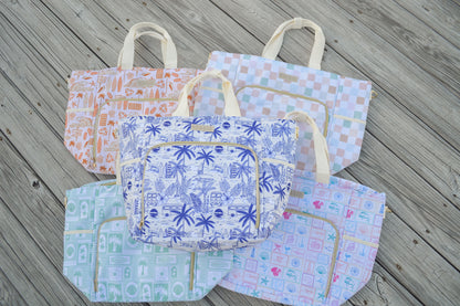 Sage & Sand Cooler Tote Bag