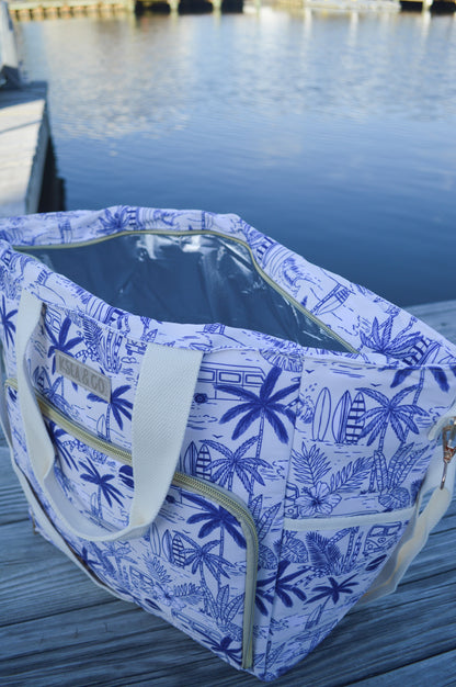 Palm Beach Cooler Tote Bag