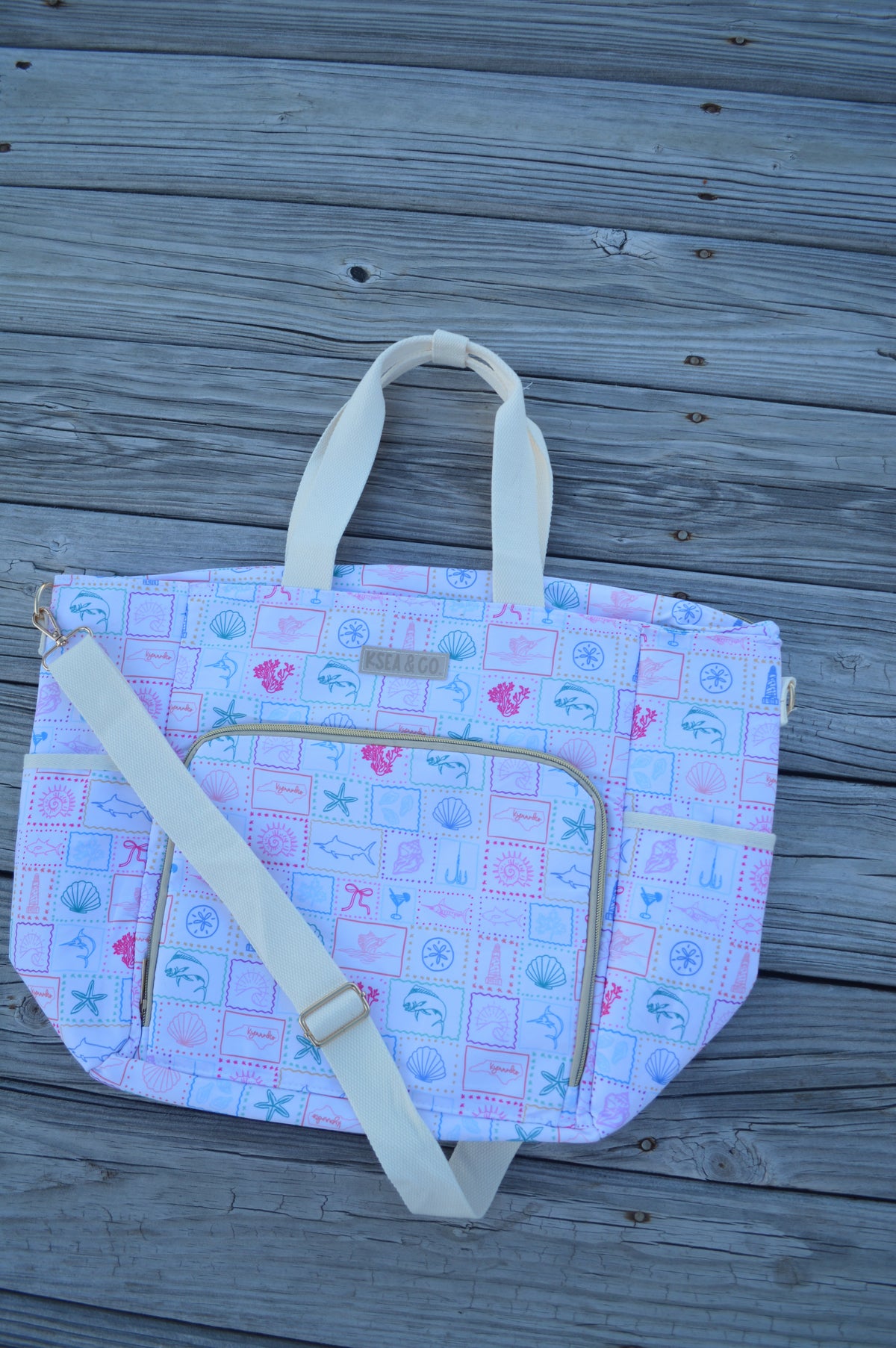 Coastal Chic Cooler Tote Bag