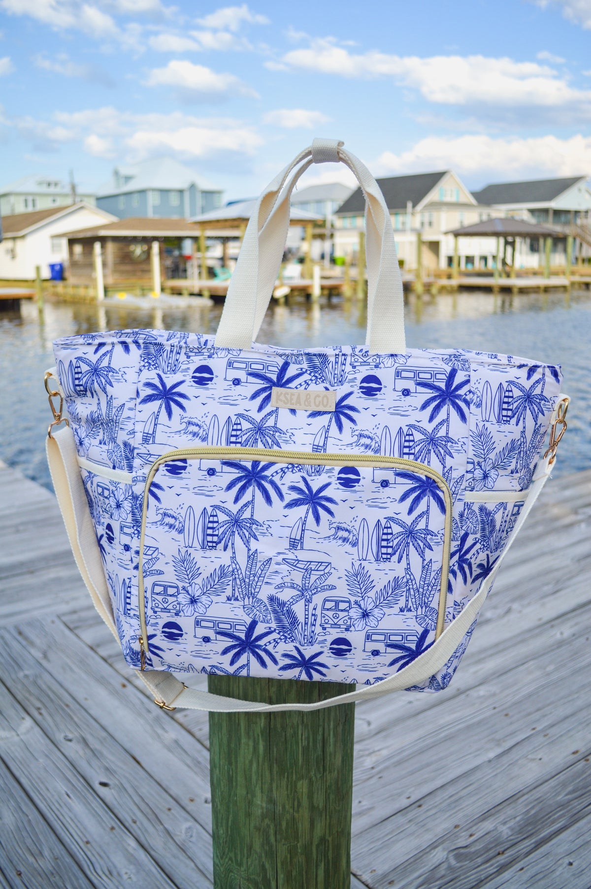 Palm Beach Cooler Tote Bag