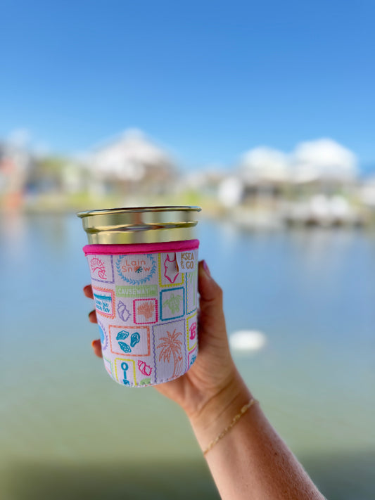 Ocean Isle Iced Coffee Drink Sleeve