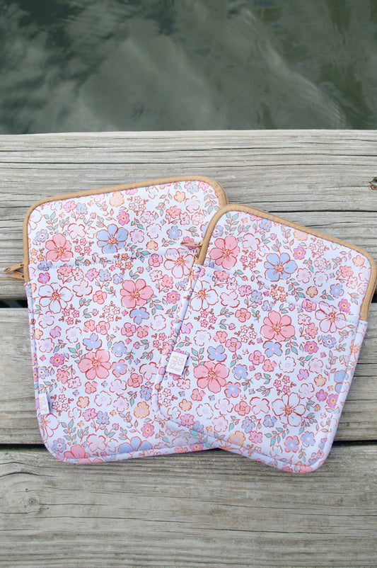Sweet Peony Book & Device Sleeves