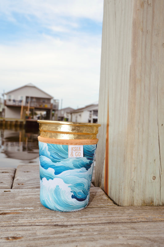 Waves Iced Coffee Drink Sleeve