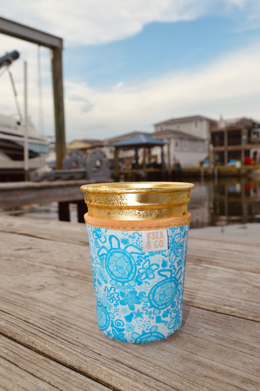 Turtle Iced Coffee Drink Sleeve