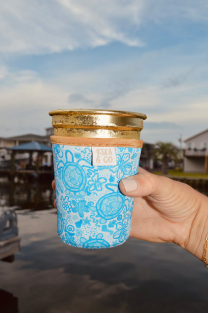 Turtle Iced Coffee Drink Sleeve
