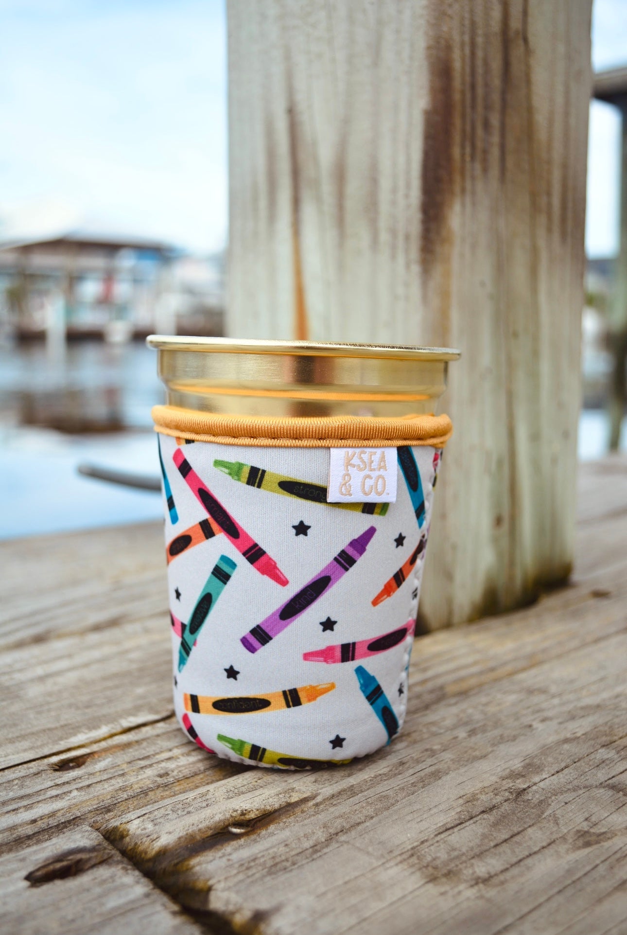 Crayon Iced Coffee Drink Sleeve