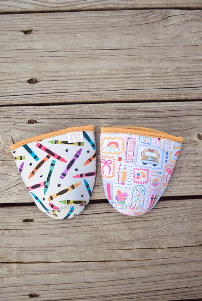 Crayon Iced Coffee Drink Sleeve