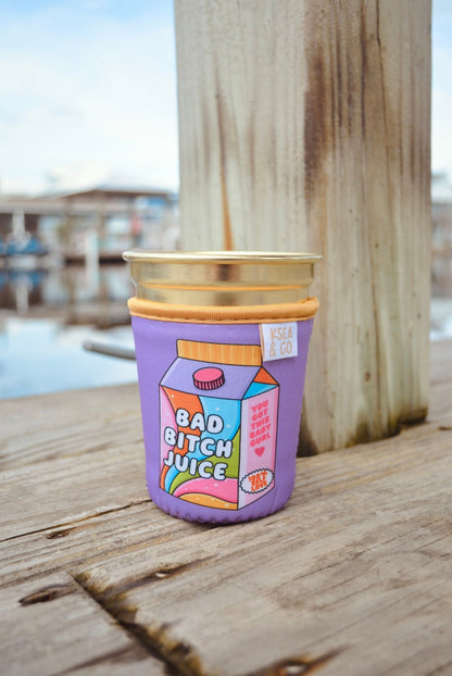 Bad Bitch Juice Iced Coffee Drink Sleeve