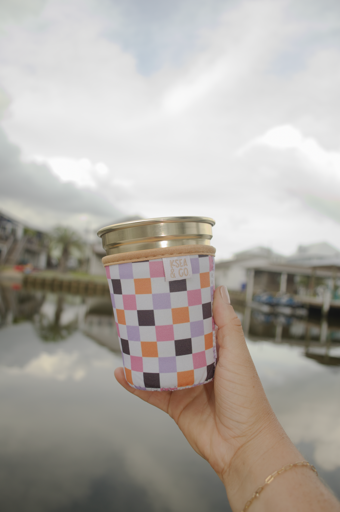 Pumpkin Spice Iced Coffee Drink Sleeve