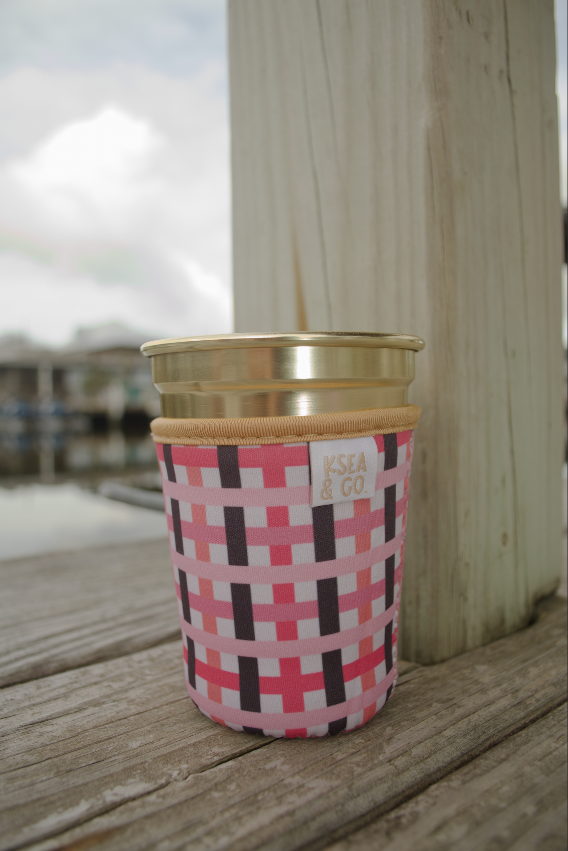 Golden Hour Iced Coffee Drink Sleeve