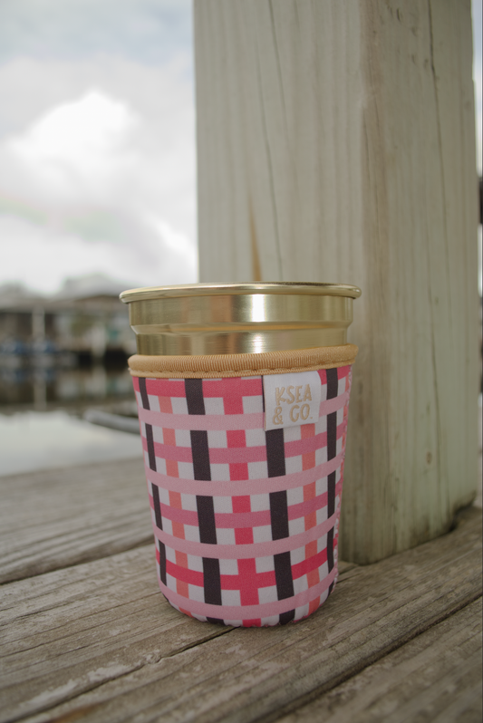 Golden Hour Iced Coffee Drink Sleeve