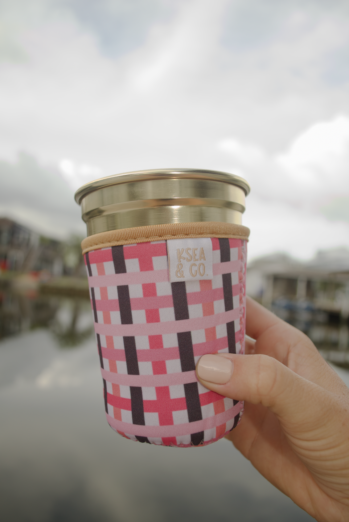 Golden Hour Iced Coffee Drink Sleeve