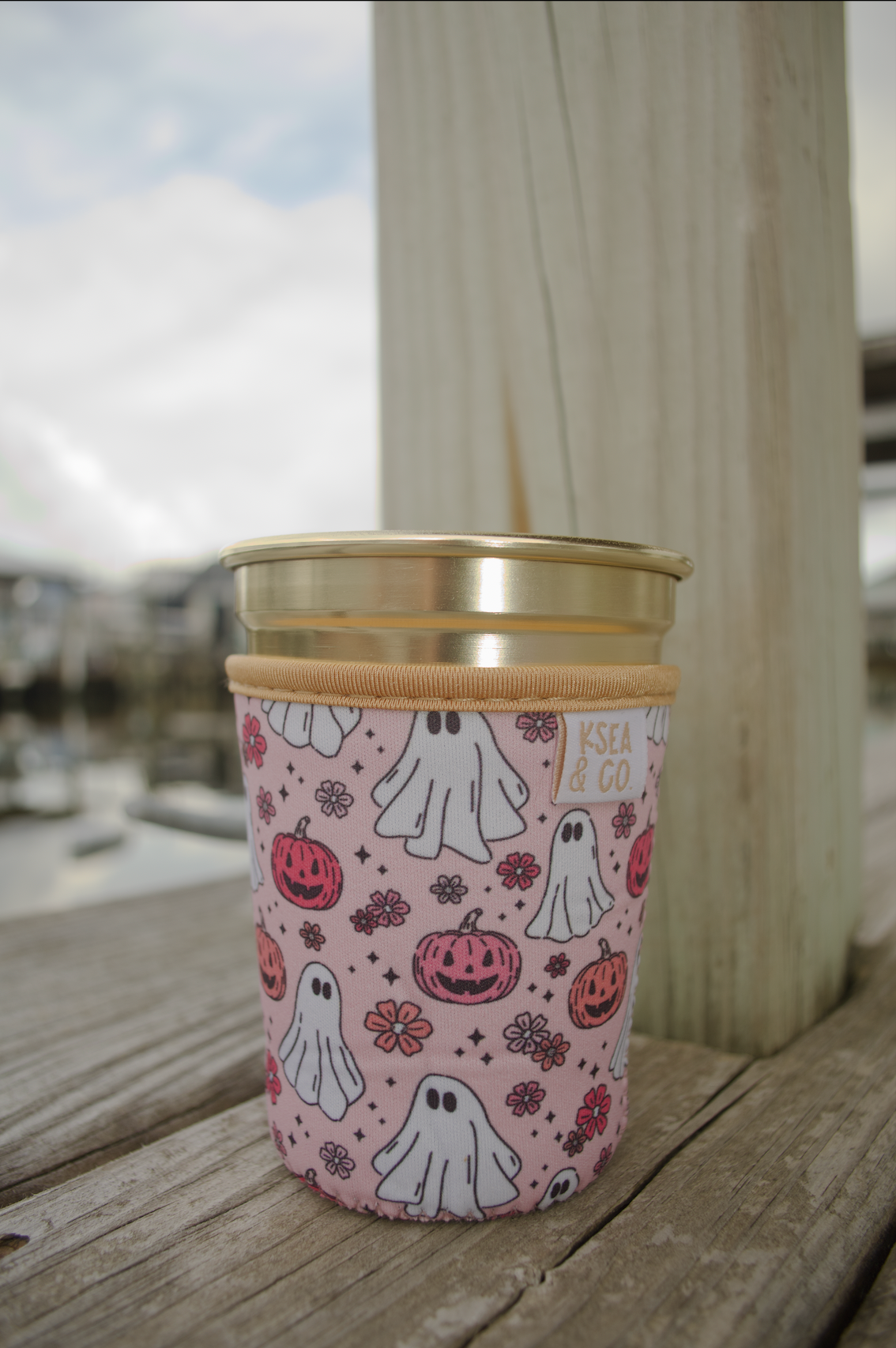 Ghouls Just Wanna Have Fun Iced Coffee Drink Sleeve