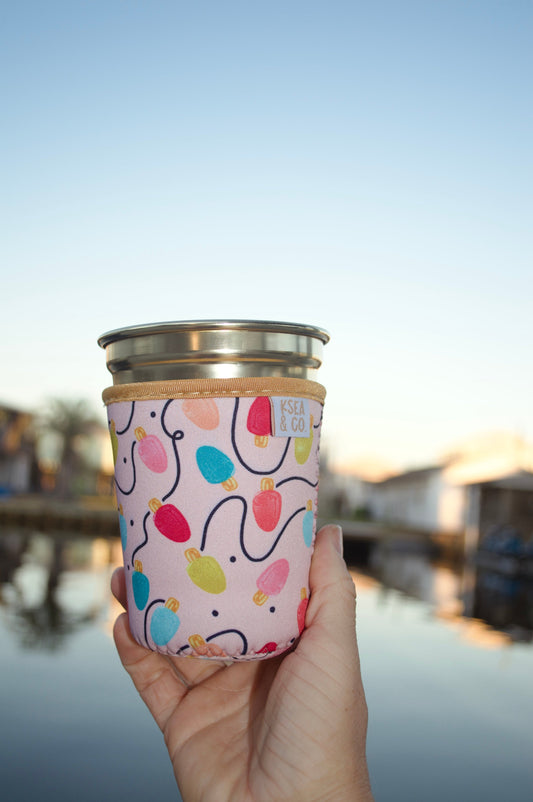 Merry & Bright Iced Coffee Drink Sleeve