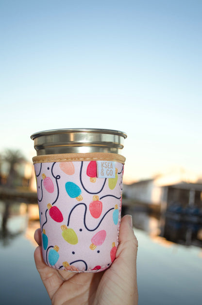 Merry & Bright Iced Coffee Drink Sleeve