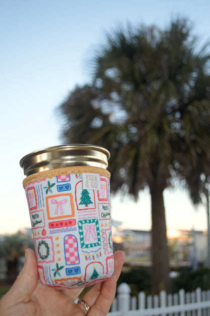 Peppermint Patch Iced Coffee Drink Sleeve