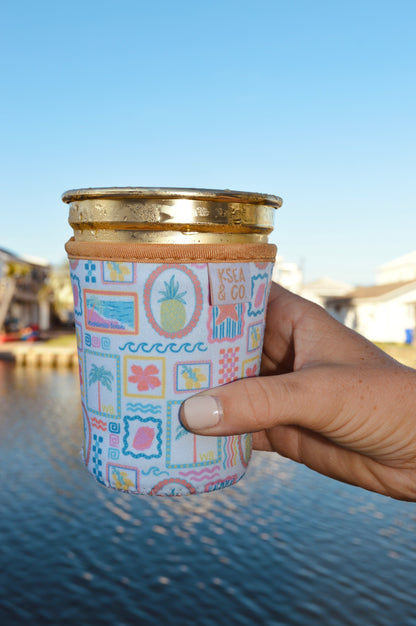 Wrightsville Beach Iced Coffee Drink Sleeve