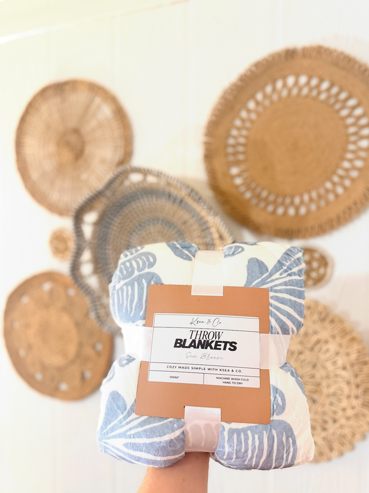 Sea Breeze Throw Blanket